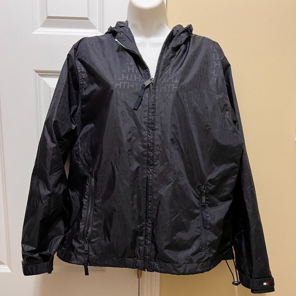 Tommy Hilfiger XL  Black Windbreaker